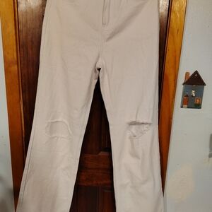 Men's Casual Pants - White